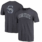 Penn State Nittany Lions Fanatics Branded Heathered Navy Vault Two Hit Arch T-Shirt,baseball caps,new era cap wholesale,wholesale hats
